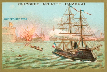 Schlacht von Fuzhou, China, Französisch-Chinesischer Krieg, 1884